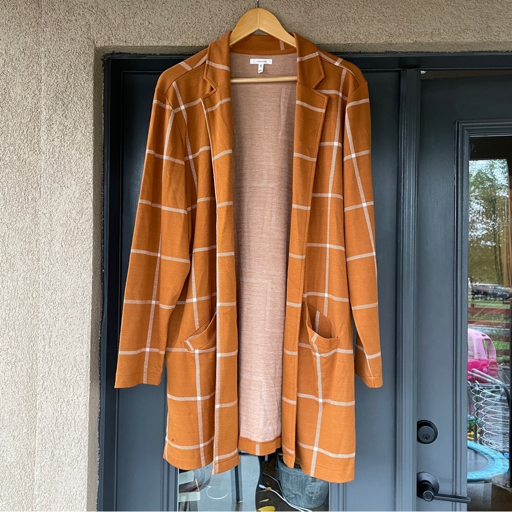 Long plus-size blazer, Maurices, XXL